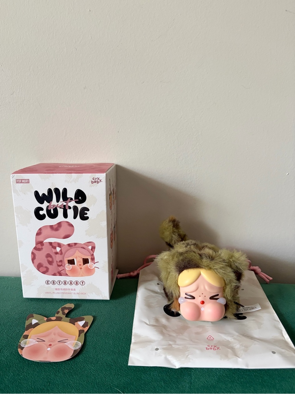 Pop Mart Crybaby Wild But Cutie - Camo Cutie
